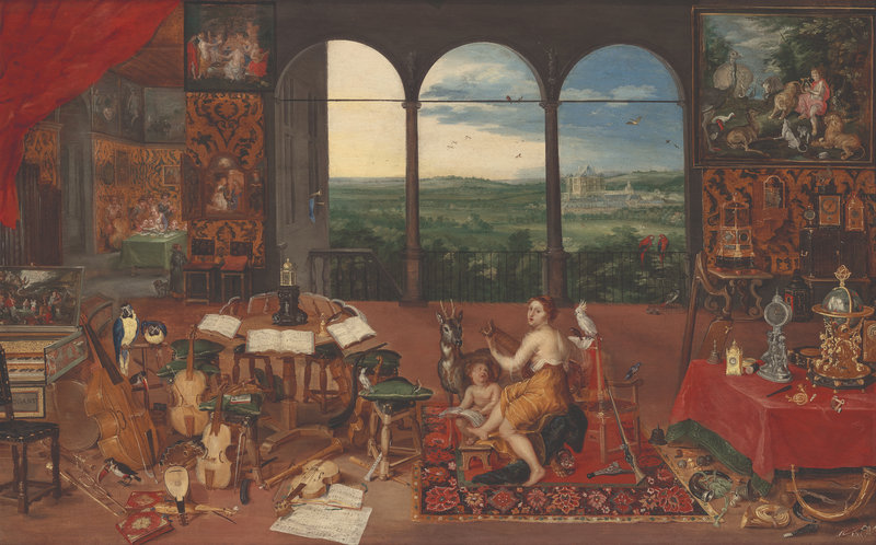 Brueghel The Younger Jan, The Five Senses, Hearing