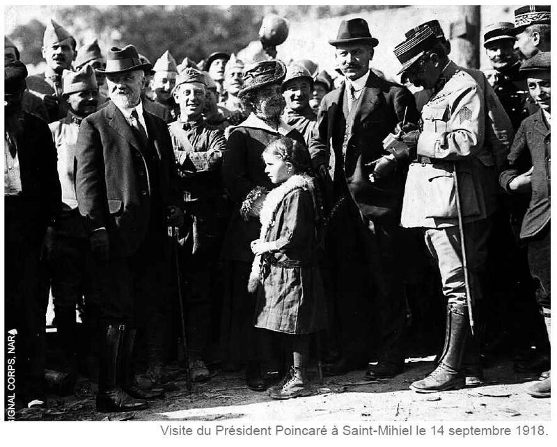 Visite Poincaré à S(-Mihiel