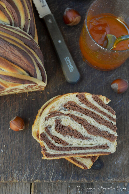 brioche végétale zebrée vanille et chocolat (1)