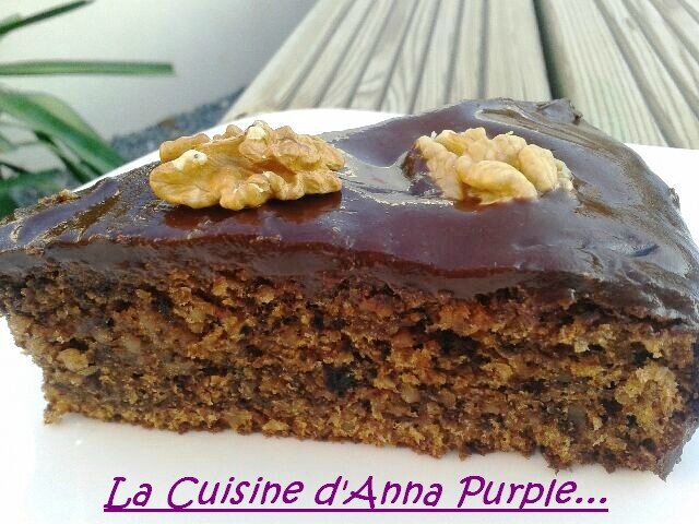 LA CUISINE DANNA PURPLE 2 -GATEAU AUX NOIX MILKA OREO ET NAPPAGE CHOCOLAT