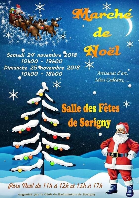 Marché Noël sorigny 2018