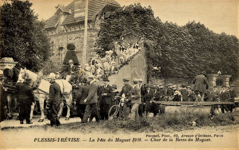 CPA Plessis Trévise Fête du muguet