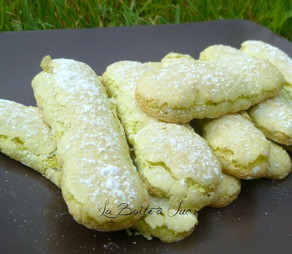 Biscuits cuiller pistache 2