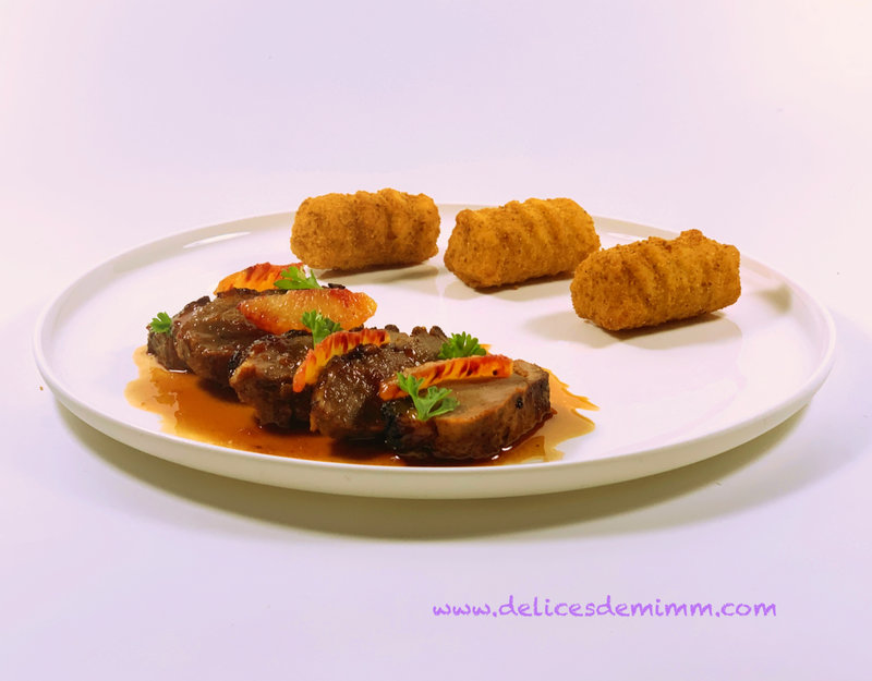 Filet de canard à l’orange sanguine 5
