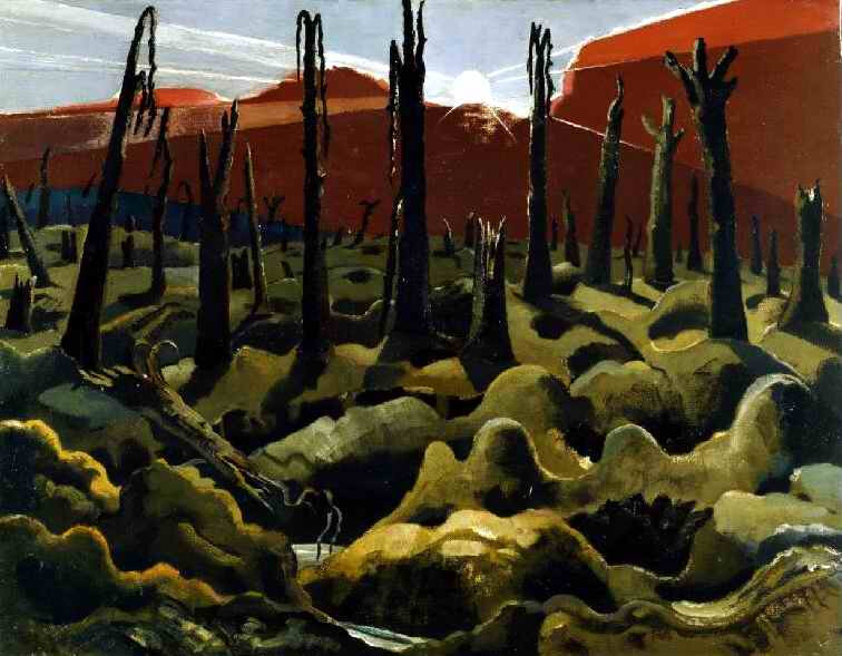 Paul Nash We are Making a New World 1918