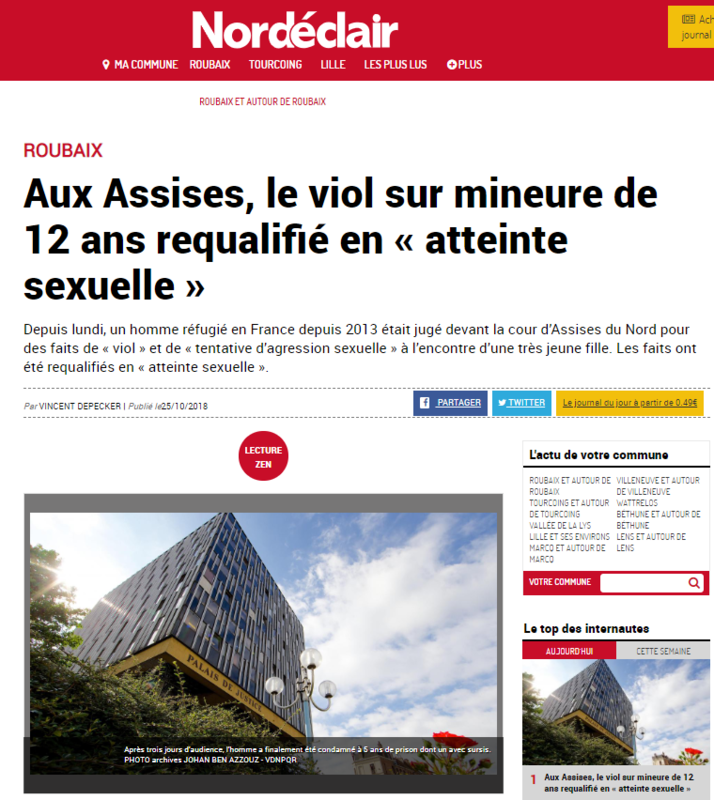 2018-10-28 11_53_45-Aux Assises, le viol sur mineure de 12 ans requalifié en « atteinte sexuelle » -