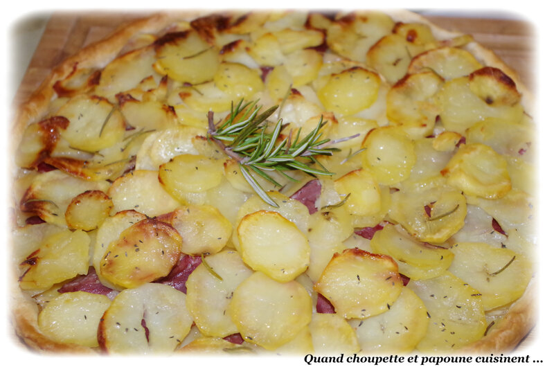 tarte aux pommes de terre et magret de canard-6598