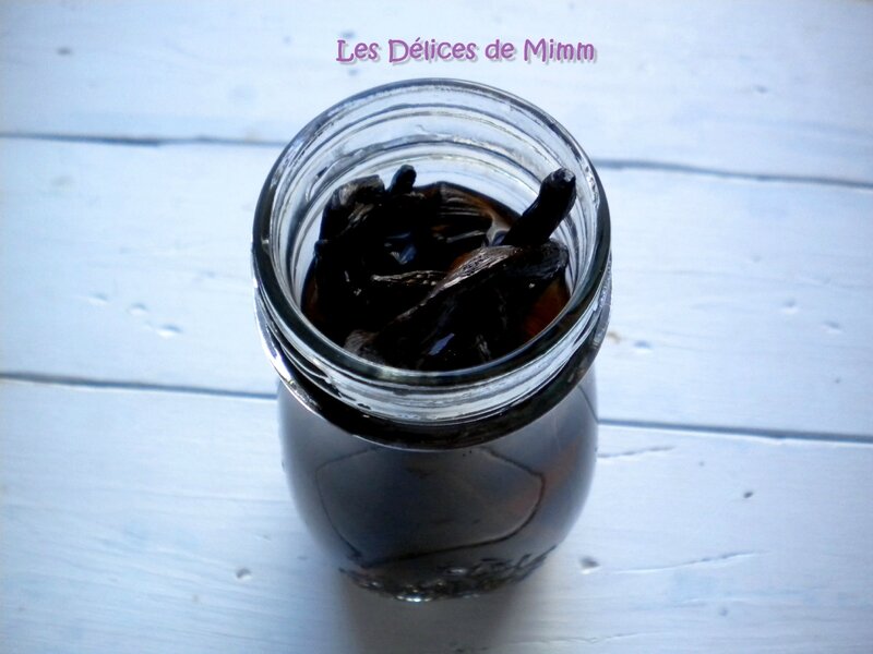 Extrait de vanille maison