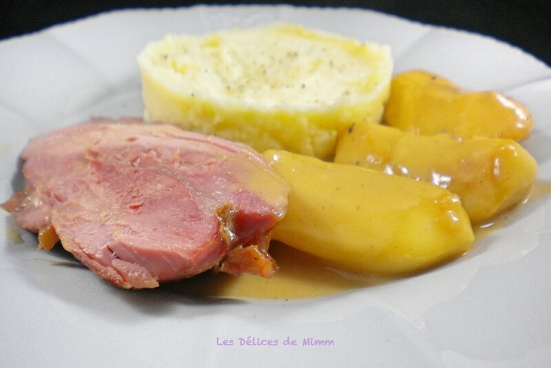 Jambonneau fumé aux pommes et au cidre 5