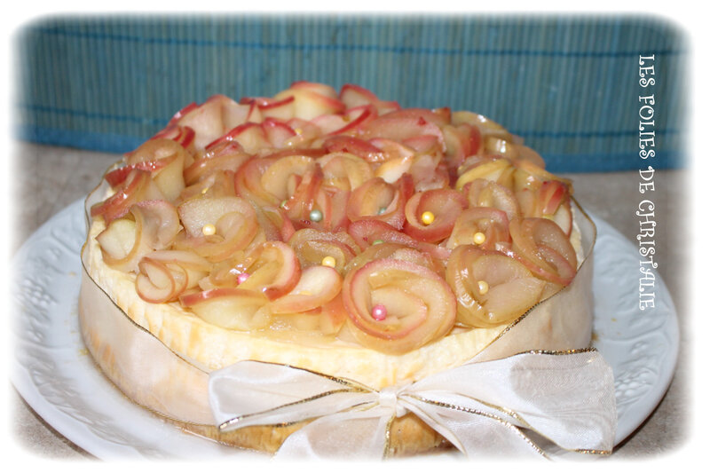 Apple cheesecake 17