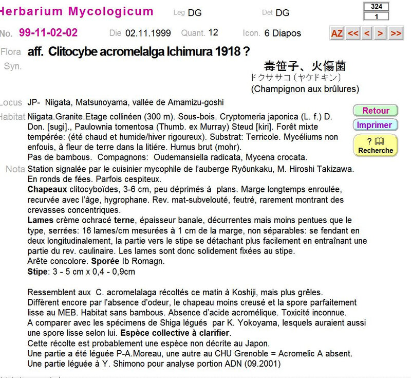 acromelalga atypique