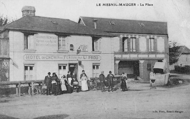 Le Mesnil-Mauger - hotel chemin de fer Prou