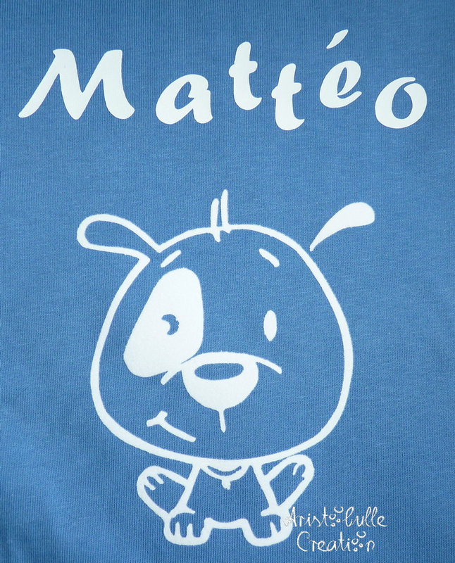 T-shirt Mattéo - détail