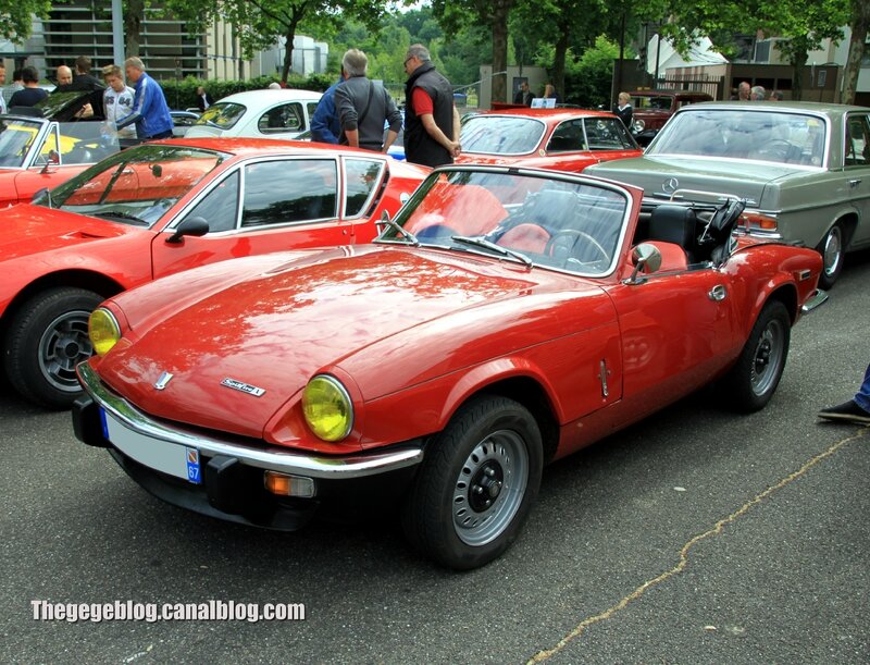 Triumph spitfire IV convertible (Retrorencard juin 2014) 01