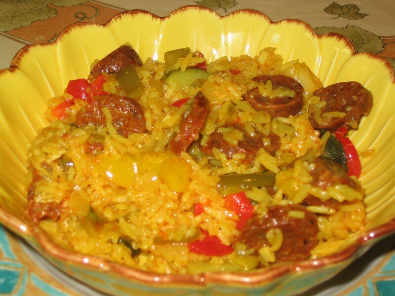 Risotto au Chorizo