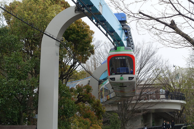 Monorail Ueno zoo 3