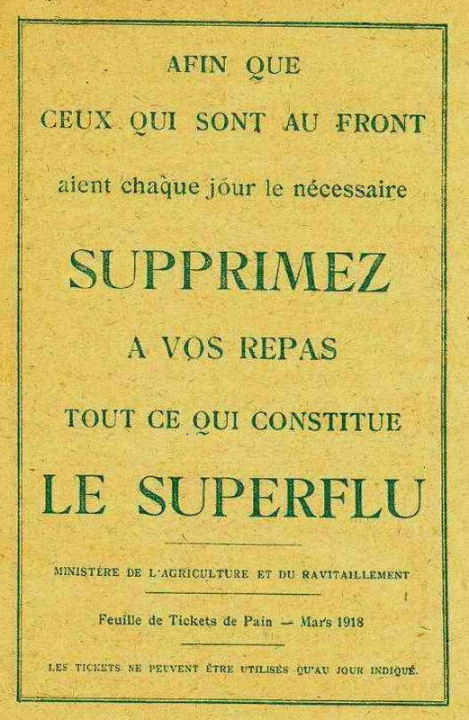 affiche restrictions