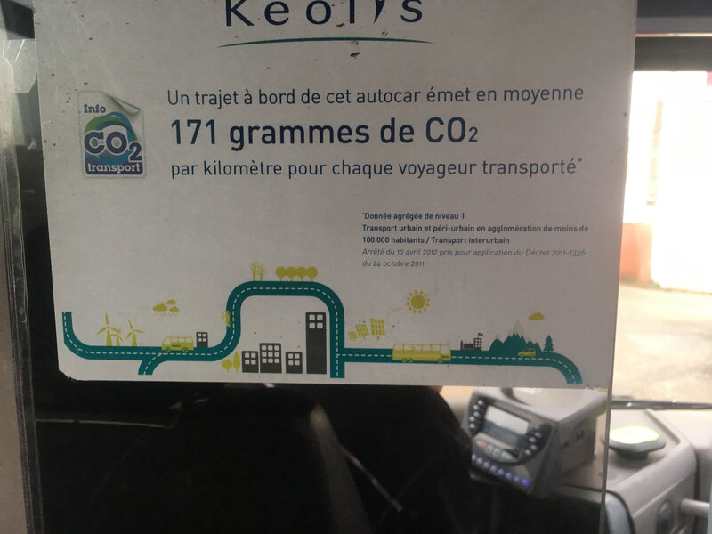 Keolys 171 g de CO2:km:voyageur