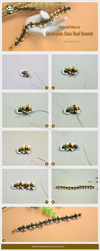 2PandaHall-Ideas-on-Electroplate-Glass-Bead-Bracelet