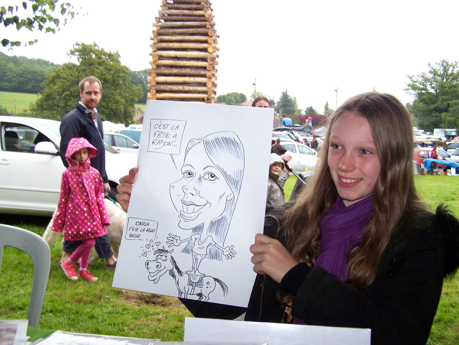 Caricature en direct BOURSIER