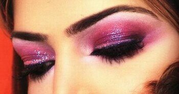 maquillage oriental soiree rose