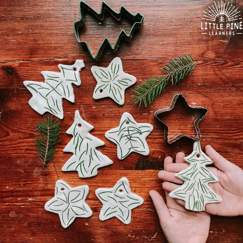 diy_clay_Pine_Needle_Keepsake_Ornament_1