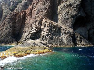 Réserve naturelle de Scandola - Les orgues rhyolitiques de Scandola