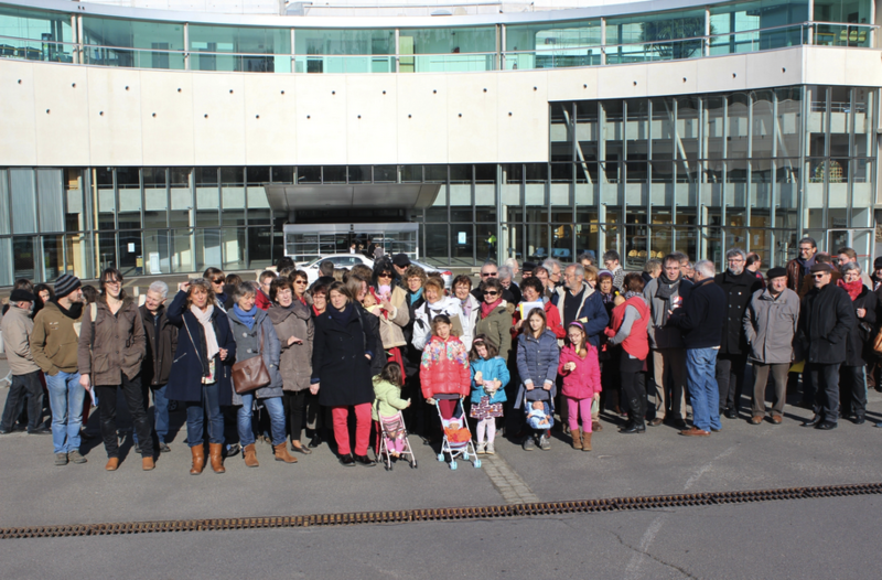 rassemblement-hôpital-Avranches-archives-7 mars 2015