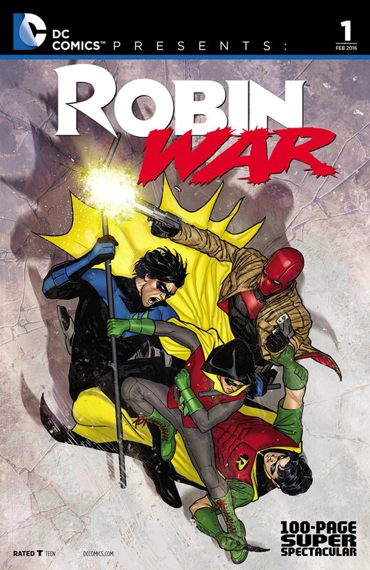 dc comics presents robin war