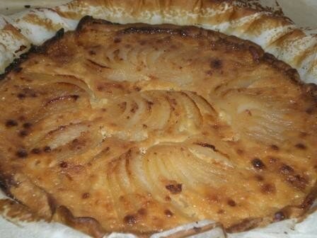 tarte au poires recettes Tarte noisettine aux poires et au chocolat