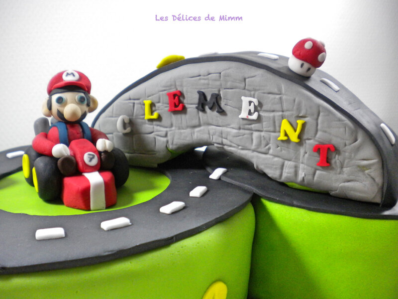 Gâteau Super Mario Kart 2