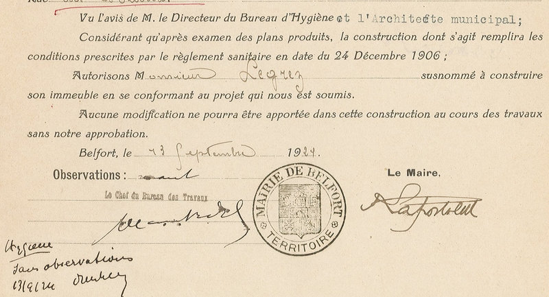 1924 09 13 Permis de construire n°74 R2