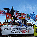 Manifestations du 31 janvier 2023: 100000 <b>Normands</b> dans les rues contre la réforme des retraites du gouvernement Macron.