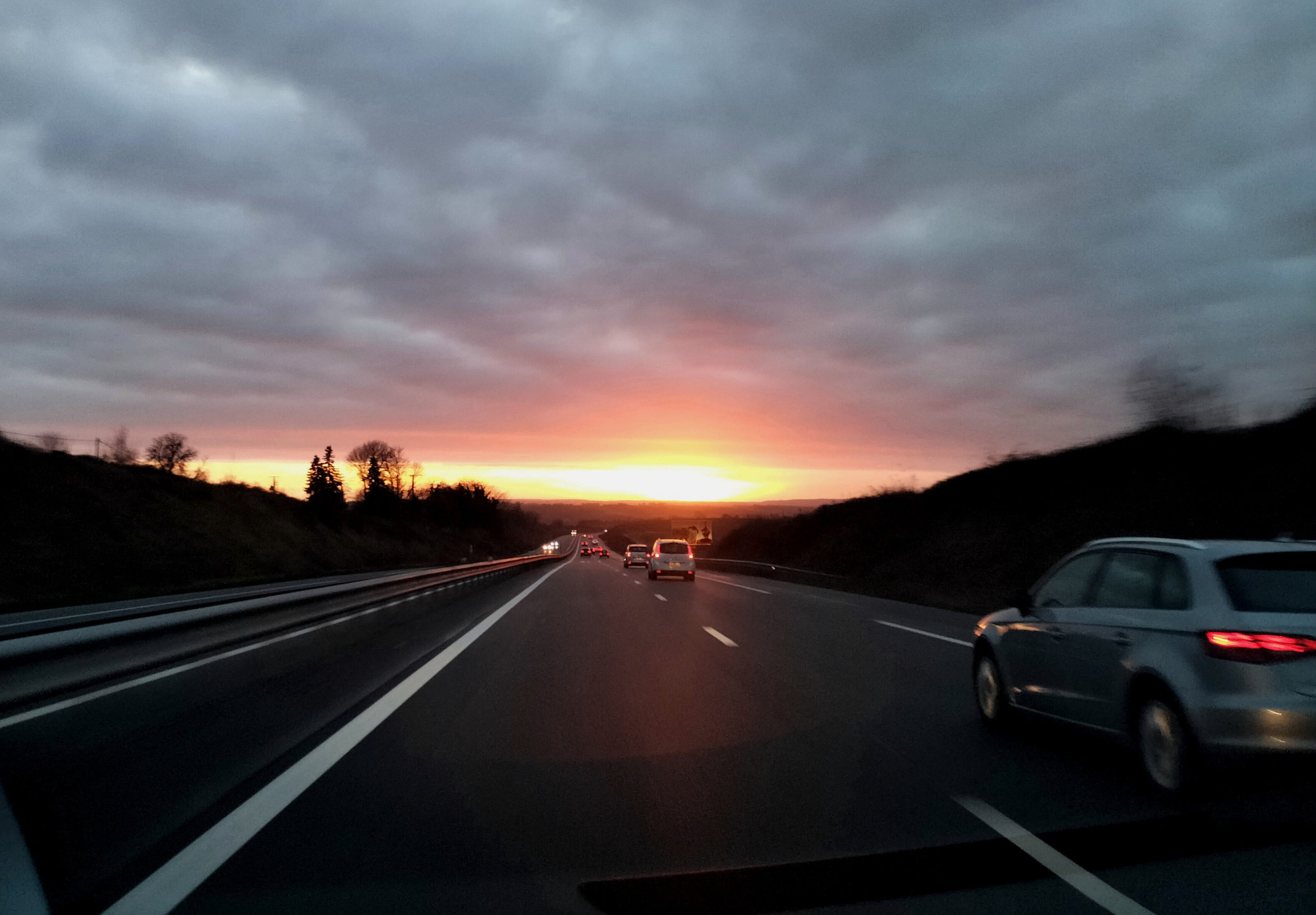 Sur la route, décembre 2021