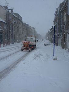 Avranches saleuse neige 12 mars 2013