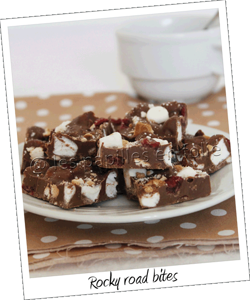 rocky road bites