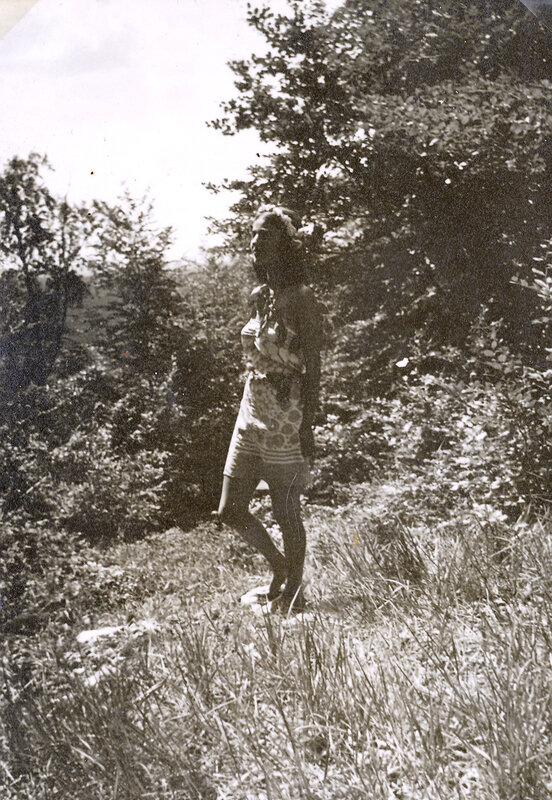 1934 07 15 sortie Forêt de Compiègne Indira (5)