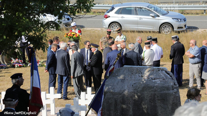Photos JMP©Koufra 12 - La Pezade - Comémoration - 22082019 - 0018