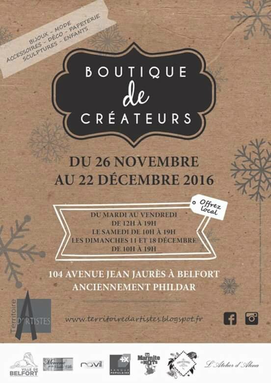 Affiche Boutique de créateurs