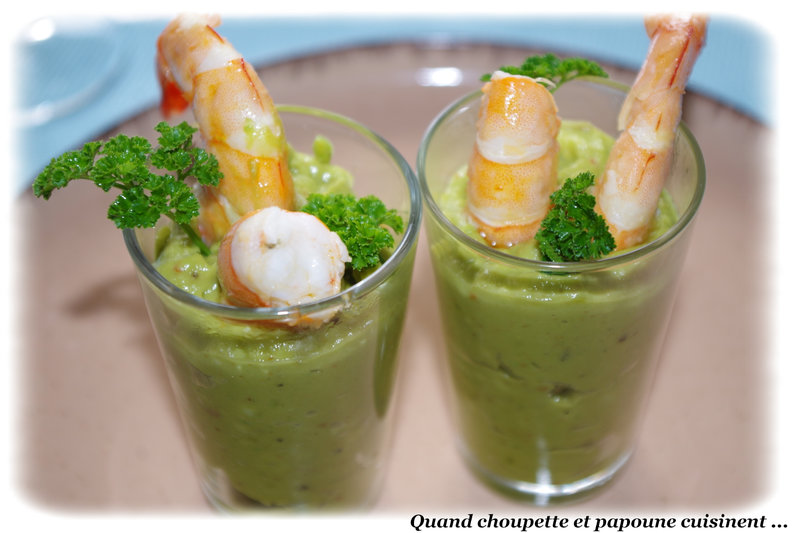 verrines de guacamole aux crevettes-9574