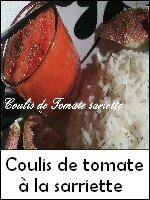 index Coulis de tomate à la sarriette