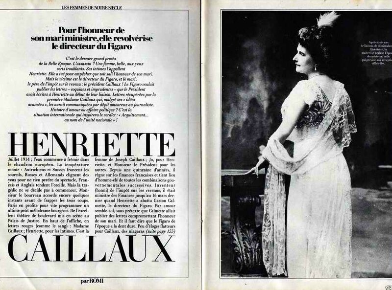 Femme de notre siècle H Caillaux