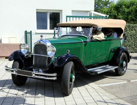 Citroen C4 torpedo de 1930 (Alsace Auto Retro Bartenheim 2011) 01
