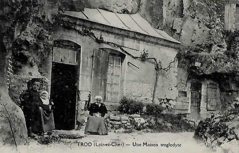 Troo - maison troglodyte