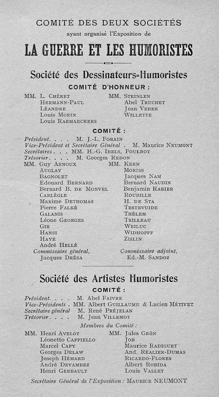 la guerre et les humoristes2