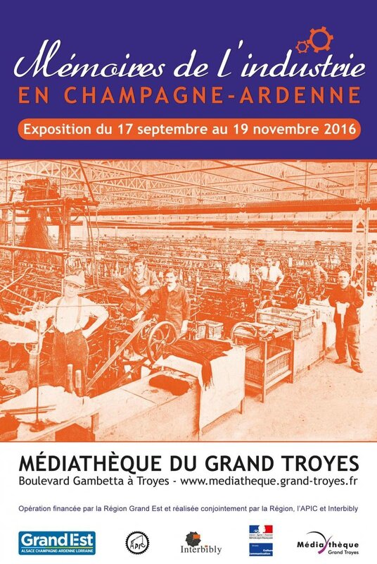 Memoires de l'industrie Mediatheque de Troyes