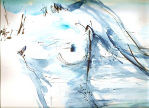 grand nu bleu