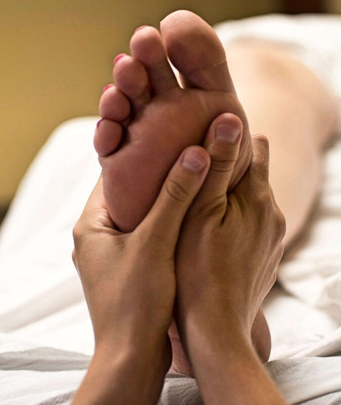 massage du pied