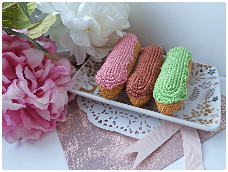 Eclairs au crochet CamDrey bricolent