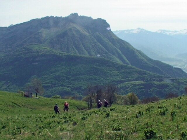 descente cabane à gauche